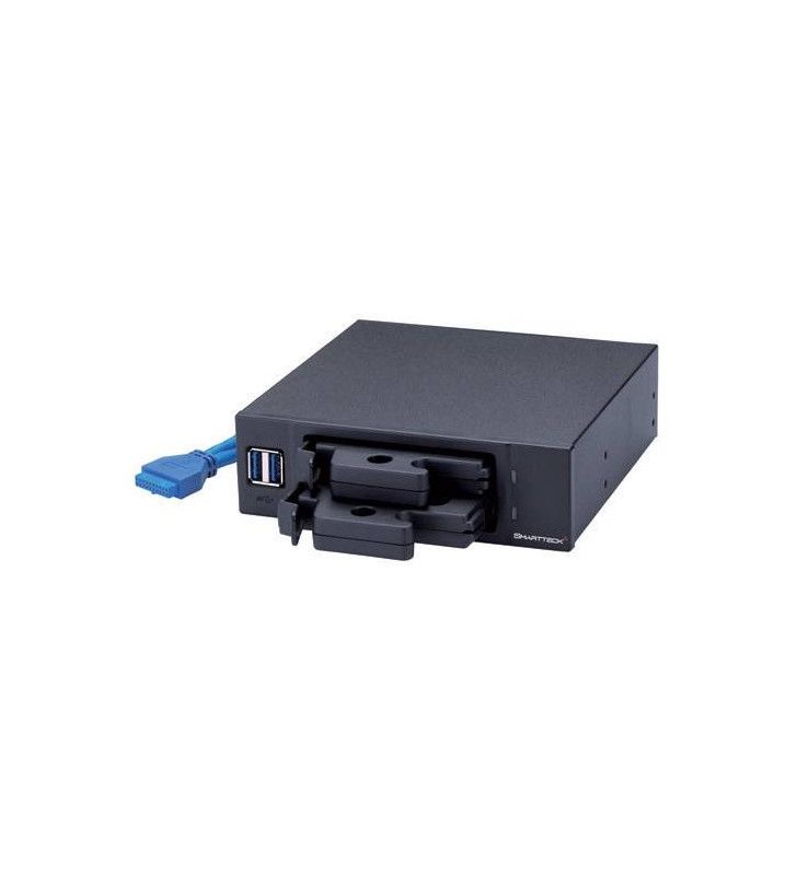 SMARTTECK Rack Amovible 5,25"" pour DD/SSD 2,5"" SATA""