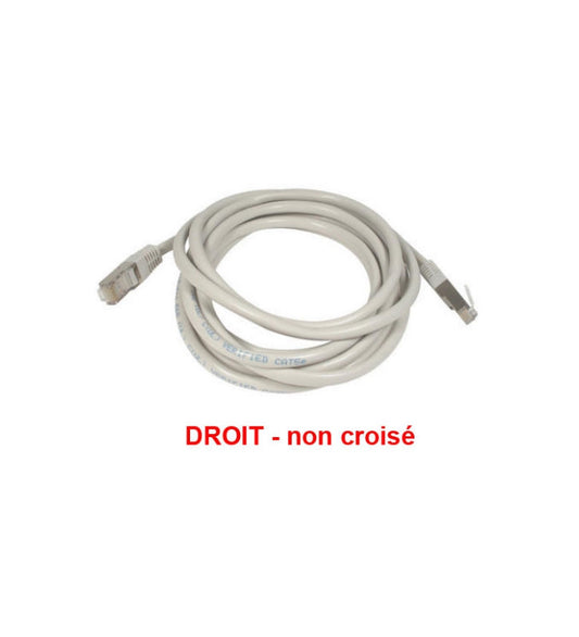 SMARTTECK RJ45 CAT-6 FTP blindÃ© droit 20m