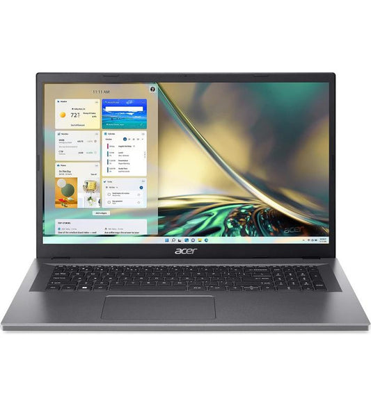 Acer Aspire 3 A317-55P-37VB Intel Core i3 N-series i3-N305 Ordinateur portable 43,9 cm (17.3") Full HD 8 Go LPDDR5-SDRAM 512 Go SSD Wi-Fi 6 (802.11ax) Windows 11 Home Gris