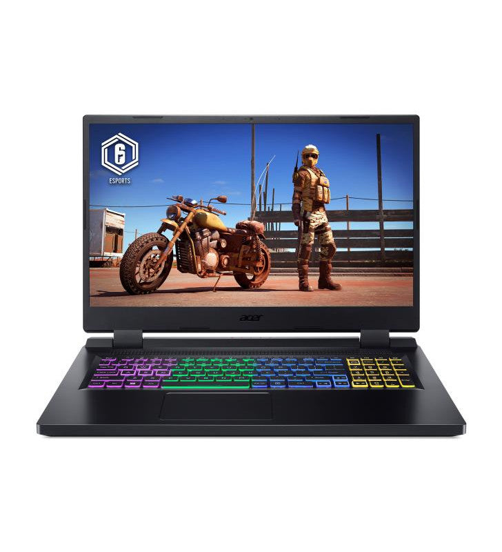 Acer Nitro 5 AN517-55-73TV IntelÂ® Core? i7 i7-12650H Ordinateur portable 43,9 cm (17.3") Full HD 16 Go DDR4-SDRAM 512 Go SSD NVIDIA GeForce RTX 4060 Wi-Fi 6 (802.11ax) Windows 11 Home Noir