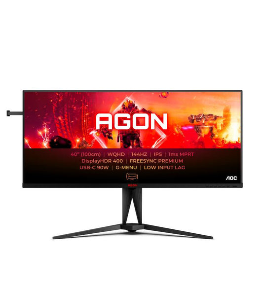 AOC AGON 5 AG405UXC Ã©cran plat de PC 100,3 cm (39.5") 3440 x 1440 pixels Wide Quad HD LCD Noir