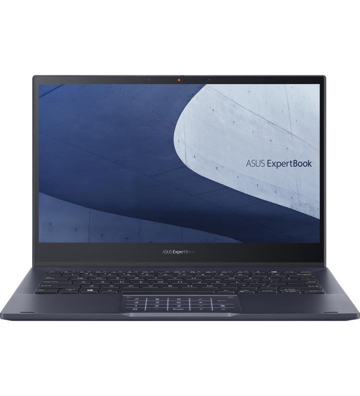 ASUS ExpertBook B5302FBA-LG0398X laptop IntelÂ® Core? i5 i5-1235U Hybride (2-en-1) 33,8 cm (13.3") Ã‰cran tactile Full HD 8 Go DDR5-SDRAM 512 Go SSD Wi-Fi 6 (802.11ax) Windows 11 Pro Noir