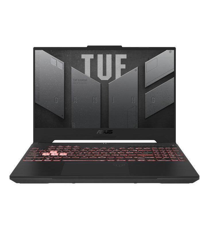 ASUS TUF Gaming A15 FA507NU-LP132W AMD Ryzen? 5 7535HS Ordinateur portable 39,6 cm (15.6") Full HD 16 Go DDR5-SDRAM 512 Go SSD NVIDIA GeForce RTX 4050 Wi-Fi 6 (802.11ax) Windows 11 Home Noir, Gris