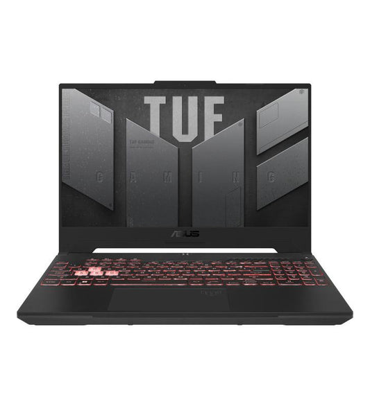 ASUS TUF Gaming A15 FA507NU-LP132W AMD Ryzen? 5 7535HS Ordinateur portable 39,6 cm (15.6") Full HD 16 Go DDR5-SDRAM 512 Go SSD NVIDIA GeForce RTX 4050 Wi-Fi 6 (802.11ax) Windows 11 Home Noir, Gris