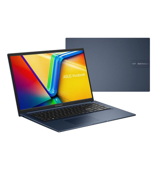 ASUS Vivobook 17 P1704ZA-AU294X IntelÂ® Core? i5 i5-1235U Ordinateur portable 43,9 cm (17.3") Full HD 16 Go DDR4-SDRAM 512 Go SSD Wi-Fi 6E (802.11ax) Windows 11 Pro Bleu