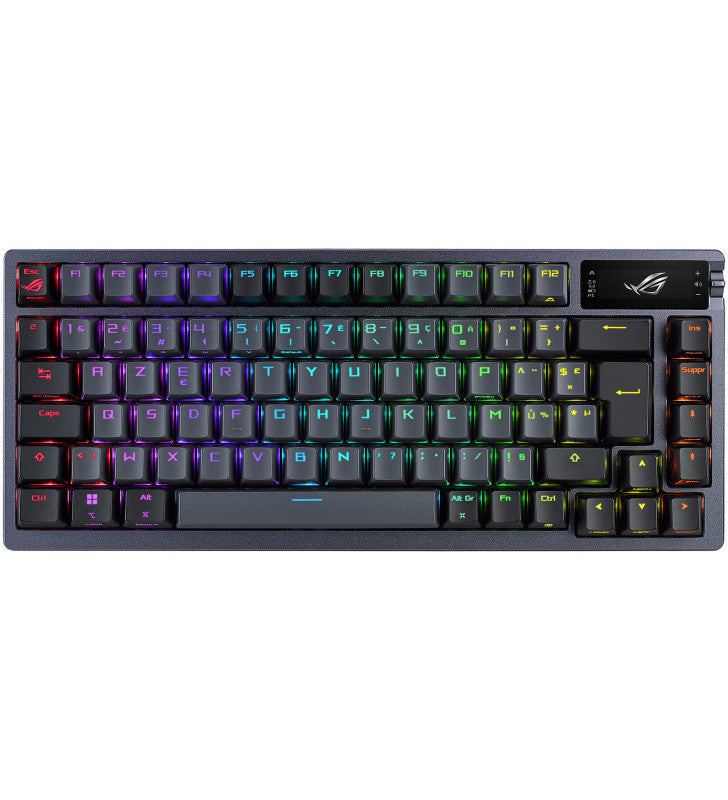 ASUS M701 ROG AZOTH/NXRD/FR clavier Jouer USB + RF Wireless + Bluetooth AZERTY FranÃ§ais Noir