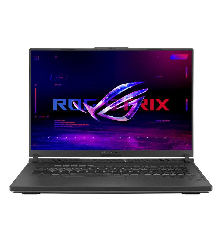 ASUS ROG Strix G18 GL814JI-N6124X IntelÂ® Core? i9 i9-13980HX Ordinateur portable 45,7 cm (18") WQXGA 32 Go DDR5-SDRAM 1 To SSD NVIDIA GeForce RTX 4070 Wi-Fi 6E (802.11ax) Windows 11 Pro Noir, Gris