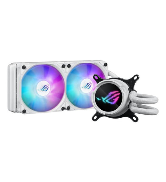 ASUS ROG Strix LC III 240 ARGB White Edition Processeur Kit de refroidissement du liquide 12 cm Blanc