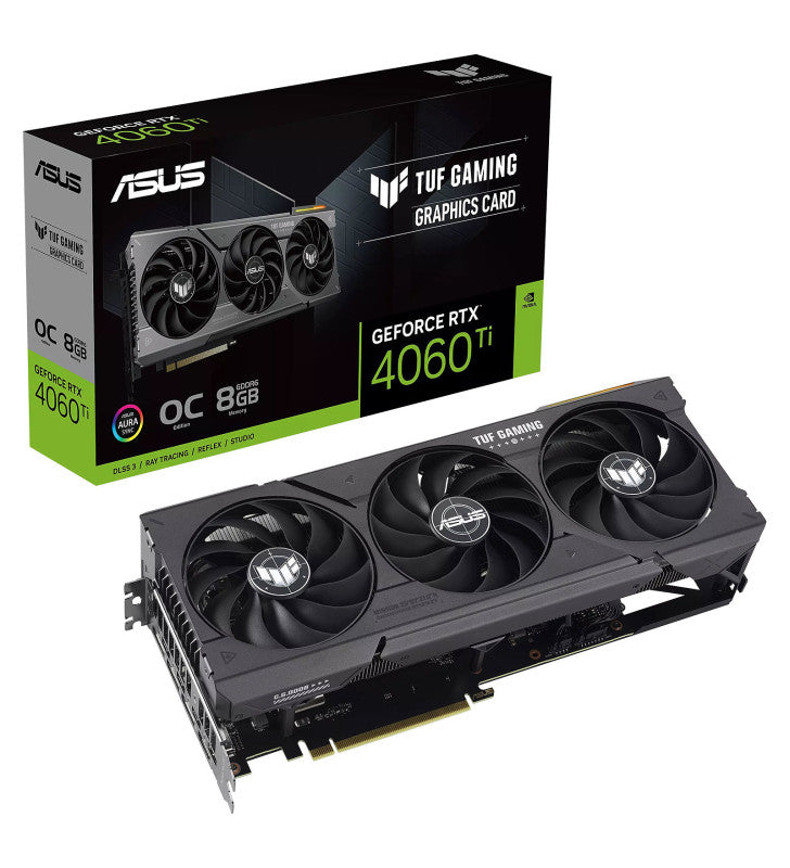 ASUS TUF Gaming TUF-RTX4060TI-O8G-GAMING NVIDIA GeForce RTX 4060 Ti 8 Go GDDR6