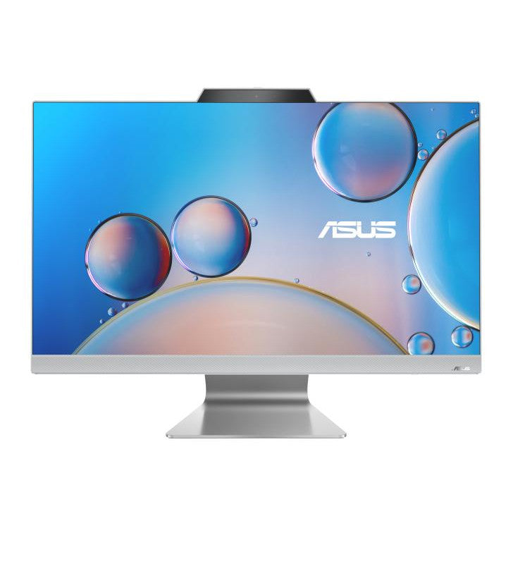 ASUS M3702WFAK-WA025W AMD Ryzen? 5 7520U 68,6 cm (27") 1920 x 1080 pixels PC All-in-One 8 Go LPDDR5-SDRAM 512 Go SSD Windows 11 Home Wi-Fi 6 (802.11ax) Blanc