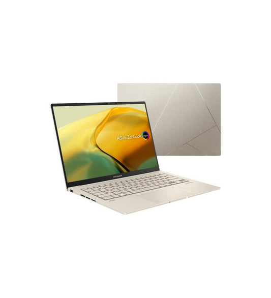 ASUS Zenbook 14X OLED UX3404VA-M9346X IntelÂ® Core? i5 i5-13500H Ordinateur portable 36,8 cm (14.5") 2.8K 16 Go LPDDR5-SDRAM 512 Go SSD Wi-Fi 6E (802.11ax) Windows 11 Pro Beige