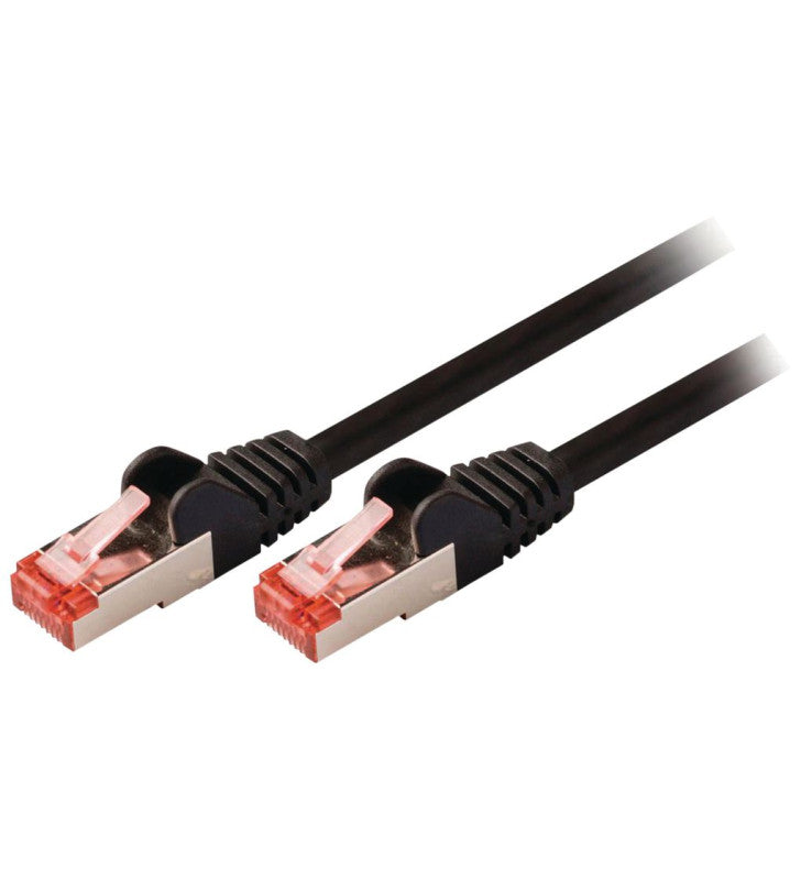 CABLE RJ45 CAT-6 S/FTP (8P8C) Male-(8P8C) Male 15m Noir