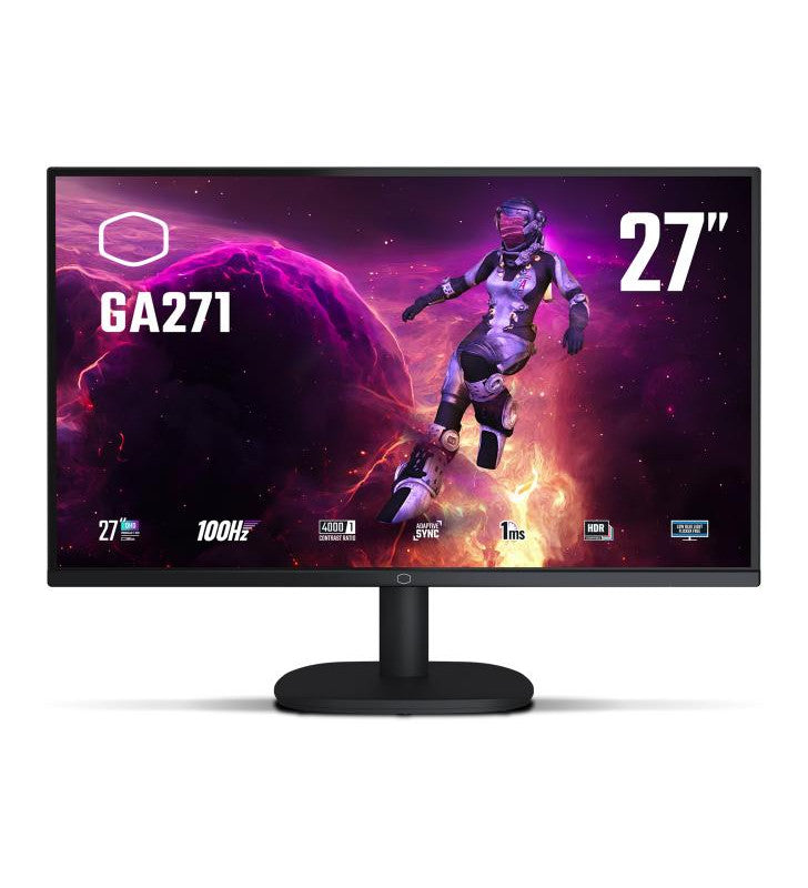 Cooler Master Gaming GA271 Ã©cran plat de PC 68,6 cm (27") 2560 x 1440 pixels Wide Quad HD LCD Noir