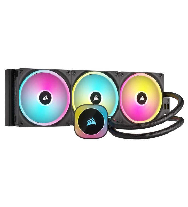 Corsair H170I Processeur Kit de refroidissement du liquide 14 cm Noir