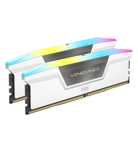 Corsair Vengeance RGB CMH32GX5M2D6000C36W module de mÃ©moire 32 Go 2 x 16 Go DDR5 6000 MHz