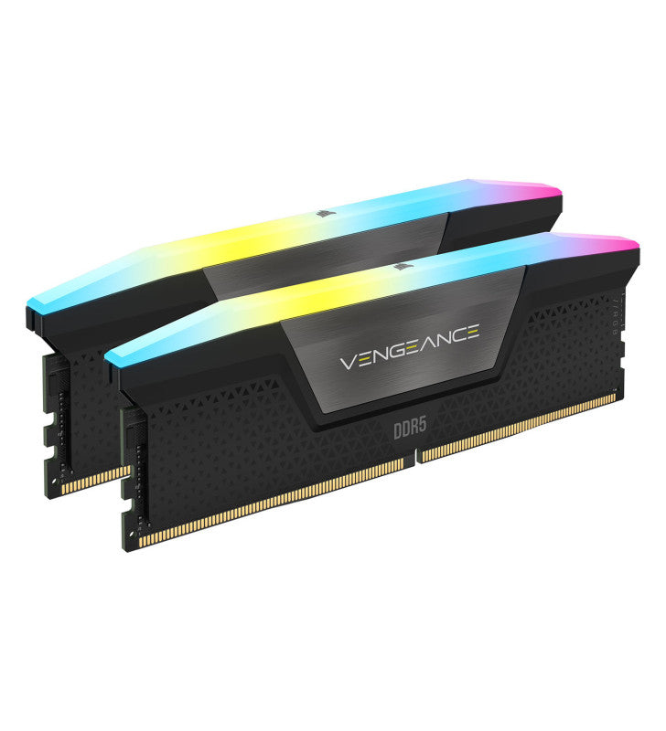 Corsair Vengeance RGB CMH32GX5M2B6400C32 module de mÃ©moire 32 Go 2 x 16 Go DDR5 6400 MHz