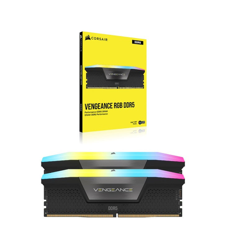 Corsair Vengeance RGB CMH32GX5M2E6000C36 module de mÃ©moire 32 Go 2 x 16 Go DDR5 6000 MHz