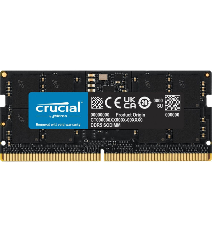 Crucial CT16G56C46S5 module de mÃ©moire 16 Go 1 x 16 Go DDR5 5600 MHz ECC