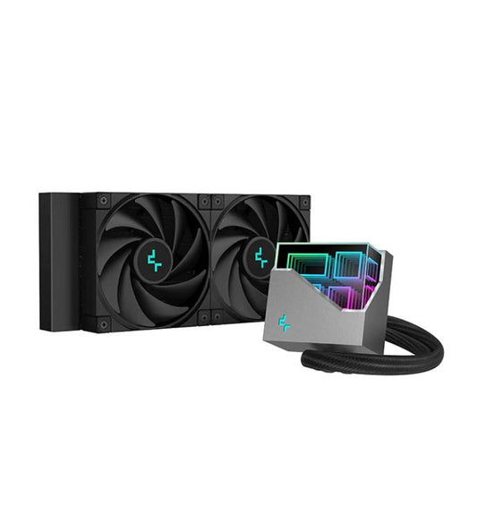 DeepCool LT520 Processeur Refroidisseur de liquide tout-en-un 12 cm Noir 1 piÃ¨ce(s)