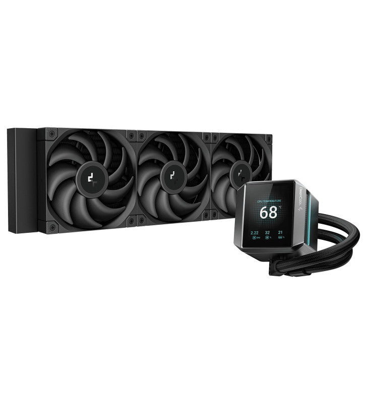 DeepCool MYSTIQUE 360 ARGB Processeur Refroidisseur de liquide tout-en-un 12 cm Noir 1 piÃ¨ce(s)