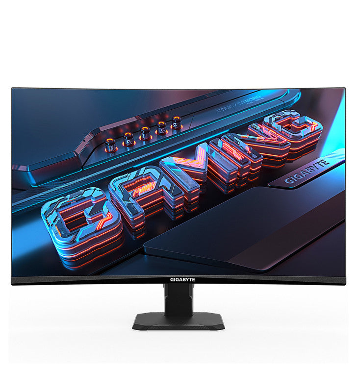 GIGABYTE GS27FC Moniteur de jeu incurvÃ© 27" FHD - 1920 x 1080 (FHD), 1500R, 180Hz, 1 ms, 250 cd/m2, FreeSync Premium, HDR Ready, HDMI 2.0, DisplayPort 1.4