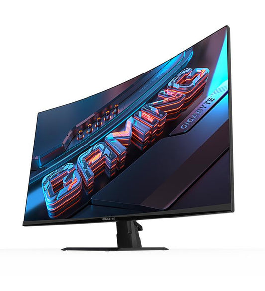 GIGABYTE GS32QC Moniteur de jeu incurvÃ© 31,5" QHD - 2560 x 1440 (QHD), 1500R, 165Hz, 1ms, 300 cd/m2, FreeSync Premium, HDR Ready, HDMI 2.0, DisplayPort 1.4