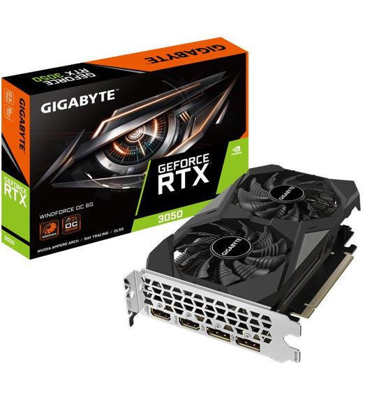 GIGABYTE GeForce RTX 3050 WINDFORCE OC 6G NVIDIA 6 Go GDDR6