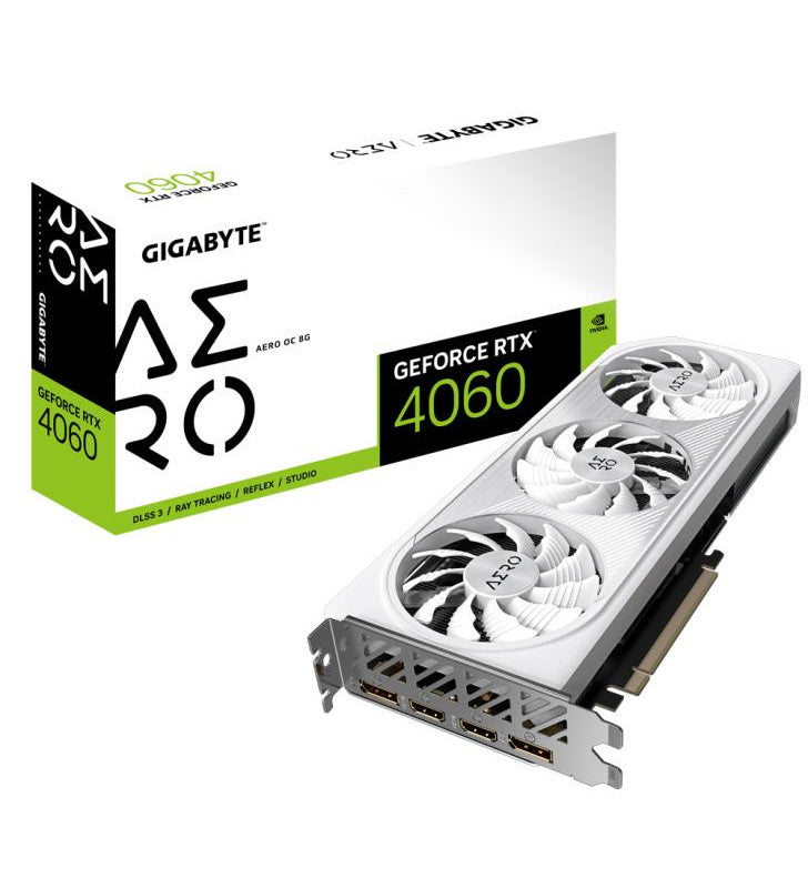 GIGABYTE AERO GeForce RTX 4060 OC 8G NVIDIA 8 Go GDDR6