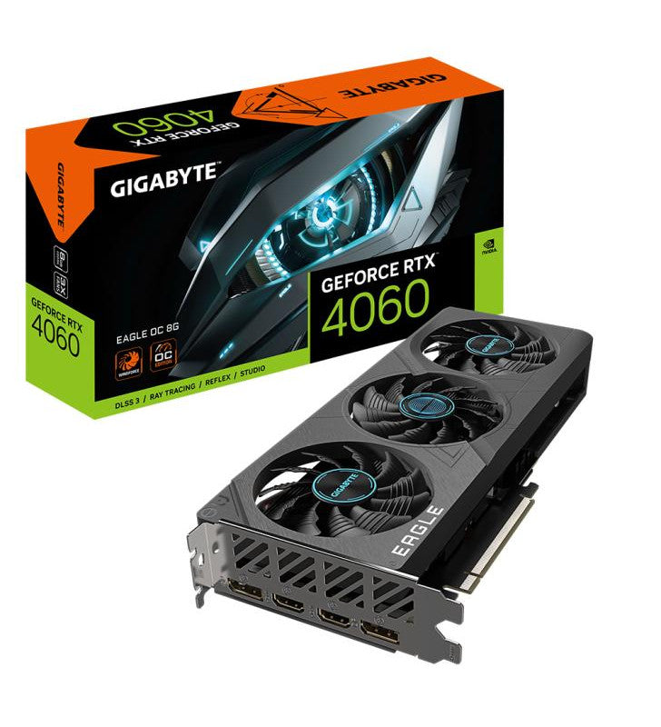 GIGABYTE EAGLE GeForce RTX 4060 OC 8G NVIDIA 8 Go GDDR6