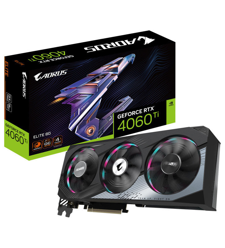 GIGABYTE AORUS GeForce RTX 4060 Ti ELITE 8G NVIDIA 8 Go GDDR6