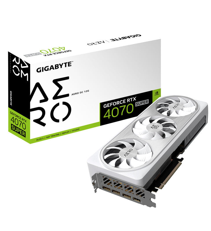 GIGABYTE AERO GeForce RTX 4070 SUPER OC 12G NVIDIA 12 Go GDDR6X