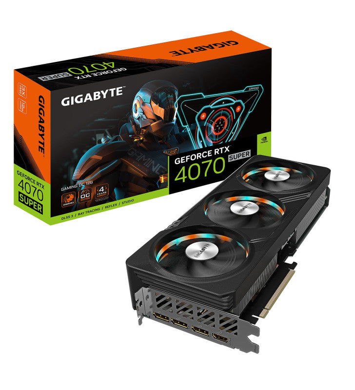 GIGABYTE GAMING GeForce RTX 4070 SUPER OC 12G NVIDIA 12 Go GDDR6X