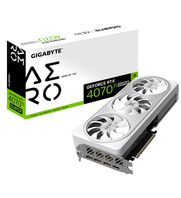 GIGABYTE AERO GeForce RTX 4070 Ti SUPER OC 16G NVIDIA 16 Go GDDR6X