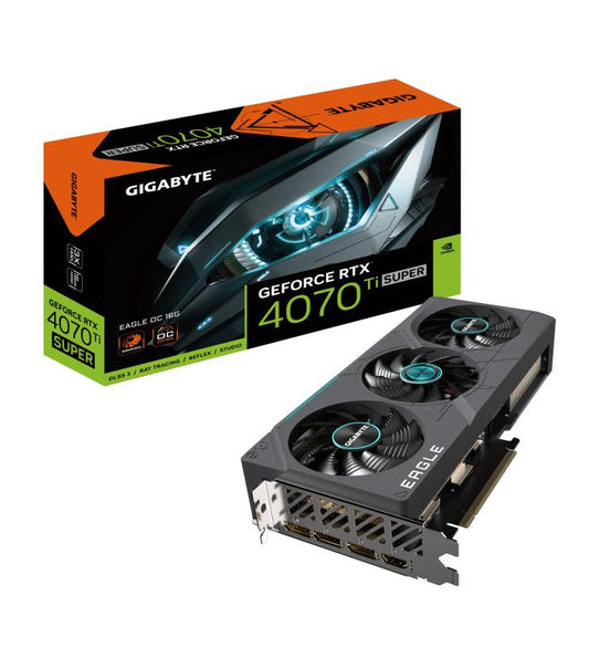 GIGABYTE EAGLE GeForce RTX 4070 Ti SUPER OC 16G NVIDIA 16 Go GDDR6X