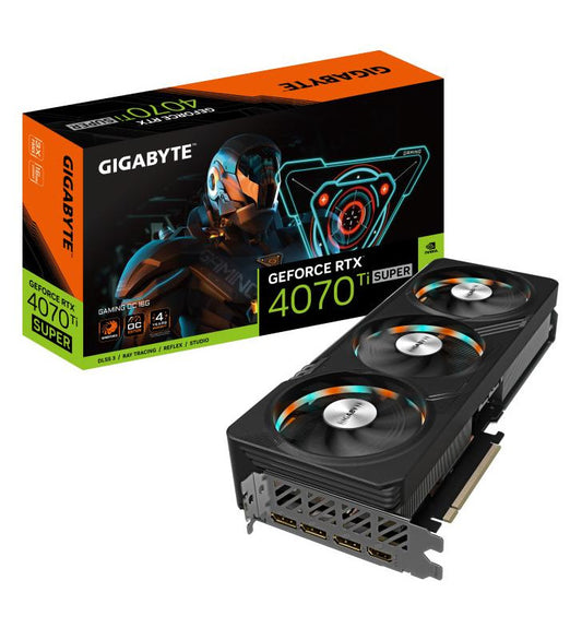 GIGABYTE GAMING GeForce RTX 4070 Ti SUPER OC 16G NVIDIA 16 Go GDDR6X