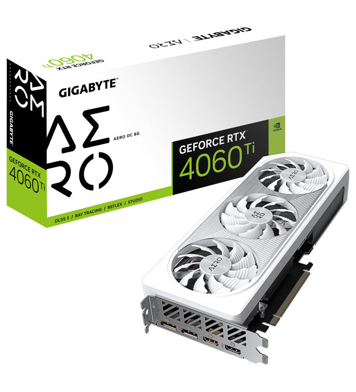 GIGABYTE AERO GeForce RTX 4060 Ti OC 8G NVIDIA 8 Go GDDR6