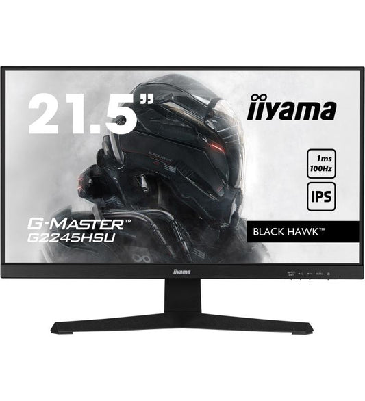 iiyama G-MASTER G2245HSU-B1 Ã©cran plat de PC 55,9 cm (22") 1920 x 1080 pixels Full HD LED Noir