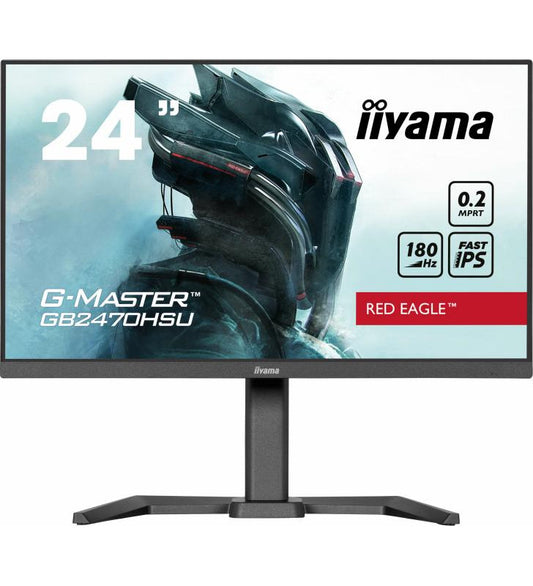 iiyama G-MASTER GB2470HSU-B6 Ã©cran plat de PC 60,5 cm (23.8") 1920 x 1080 pixels Full HD LCD Noir