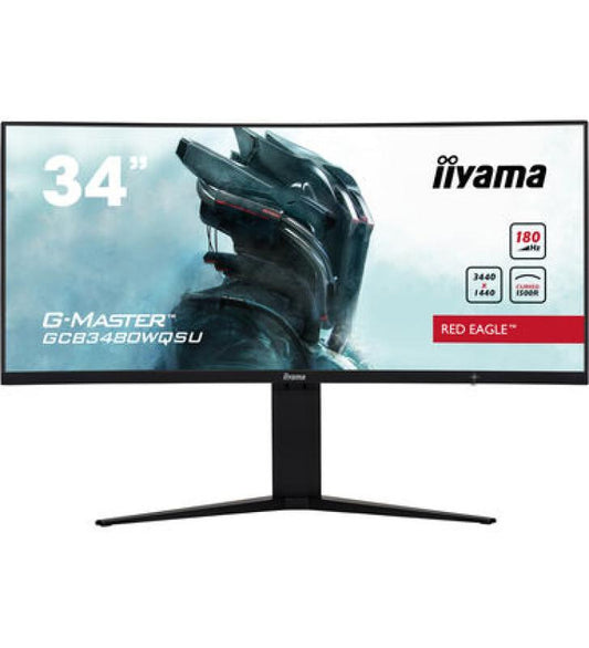 iiyama G-MASTER GCB3480WQSU-B1 Ã©cran plat de PC 86,4 cm (34") 3440 x 1440 pixels UltraWide Quad HD LCD Noir