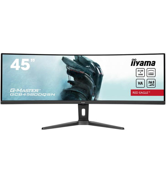 iiyama G-MASTER RED EAGLE CURVED Ã©cran plat de PC 114,3 cm (45") 5120 x 1440 pixels Dual QHD LED Noir