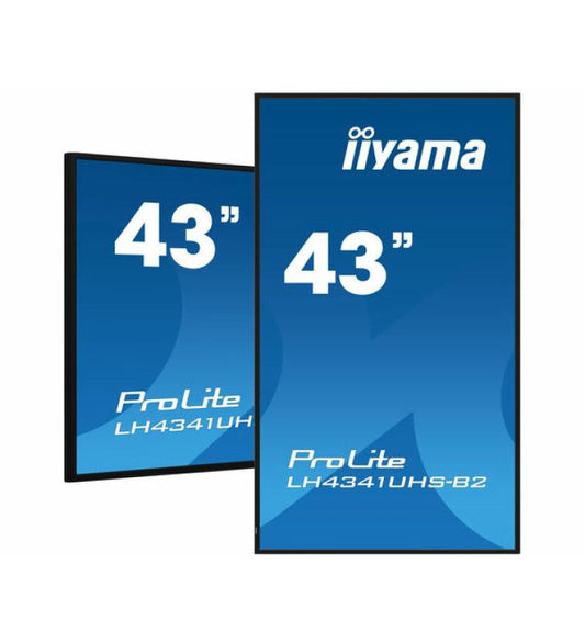 iiyama LH4341UHS-B2 affichage de messages 108 cm (42.5") LCD 500 cd/mÂ² 4K Ultra HD IntÃ©grÃ© dans le processeur Android 8.0 18/7