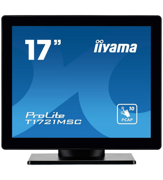 iiyama ProLite T1721MSC-B2 Ã©cran plat de PC 43,2 cm (17") 1280 x 1024 pixels SXGA LED Ã‰cran tactile Dessus de table Noir