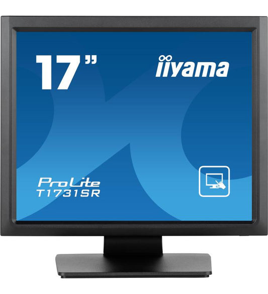 iiyama ProLite T1731SR-B1S Ã©cran plat de PC 43,2 cm (17") 1280 x 1024 pixels SXGA LCD Ã‰cran tactile Noir