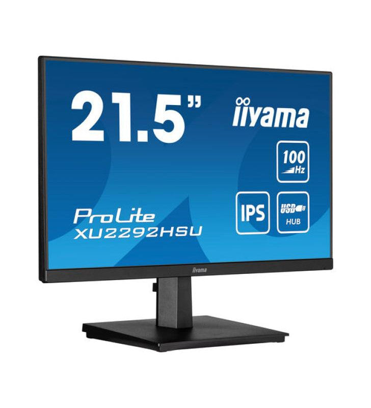 iiyama ProLite XU2292HSU-B6 Ã©cran plat de PC 54,6 cm (21.5") 1920 x 1080 pixels Full HD LED Noir