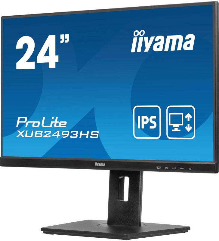 iiyama ProLite XUB2493HS-B6 Ã©cran plat de PC 60,5 cm (23.8") 1920 x 1080 pixels Full HD LED Noir