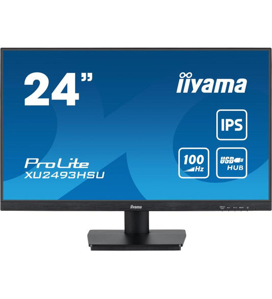 iiyama ProLite XU2493HSU-B6 Ã©cran plat de PC 61 cm (24") 1920 x 1080 pixels Full HD LED Noir