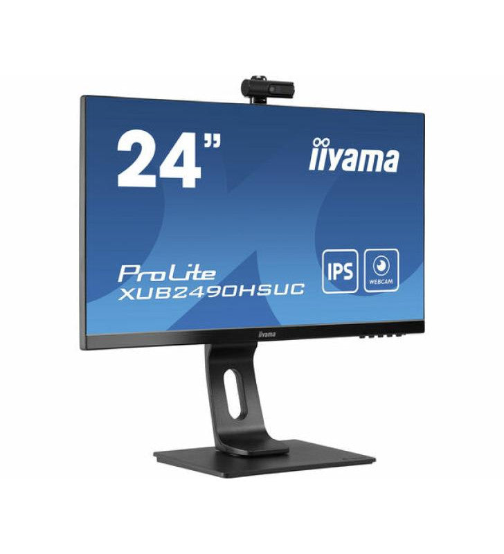 iiyama ProLite XUB2490HSUH-B1 Ã©cran plat de PC 60,5 cm (23.8") 1920 x 1080 pixels Full HD LED Noir