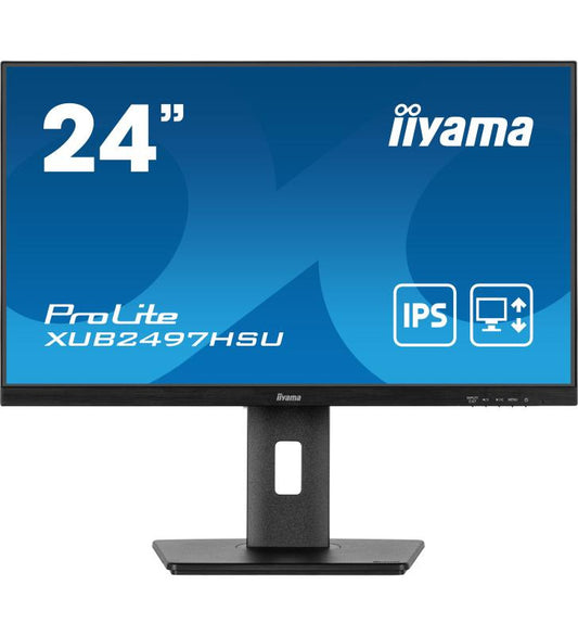 iiyama ProLite XUB2497HSU-B1 Ã©cran plat de PC 61 cm (24") 1920 x 1080 pixels Full HD LED Noir