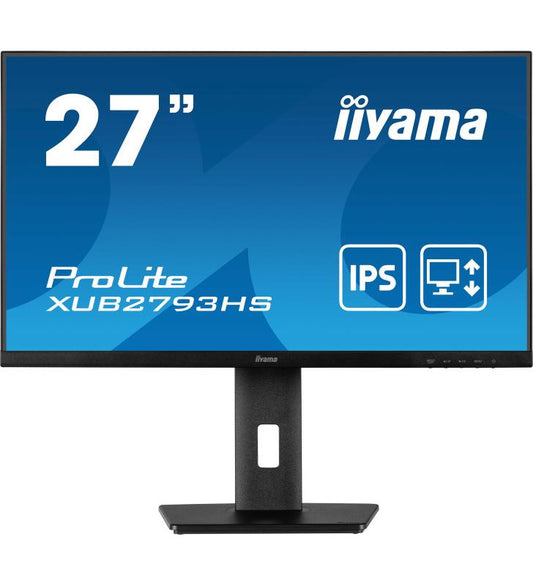 iiyama ProLite XUB2793HS-B6 LED display 68,6 cm (27") 1920 x 1080 pixels Full HD Noir