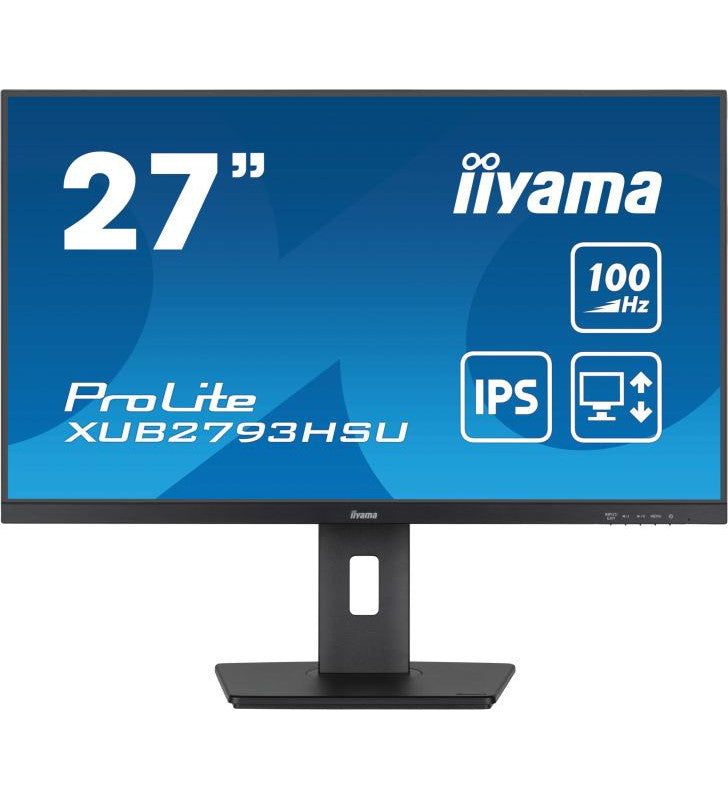 iiyama ProLite Ã©cran plat de PC 68,6 cm (27") 1920 x 1080 pixels Full HD LED Noir